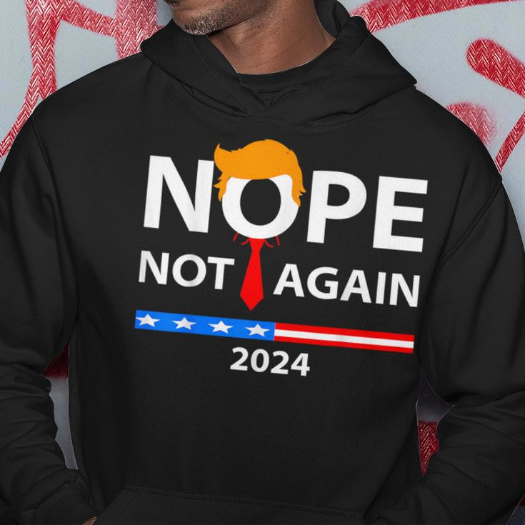 Nope Not Again Sarcastic Hoodie Unique Gifts