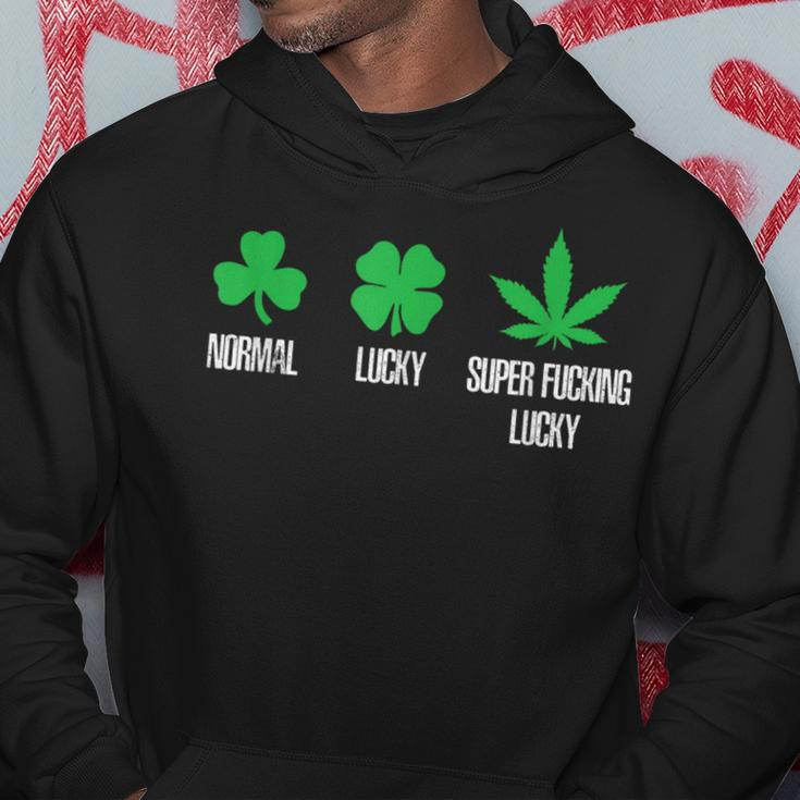 Normal Lucky Super Lucky Weed 420 Hoodie Unique Gifts