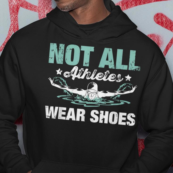 Not All Athletes Wear Shoes Hoodie Unique Gifts