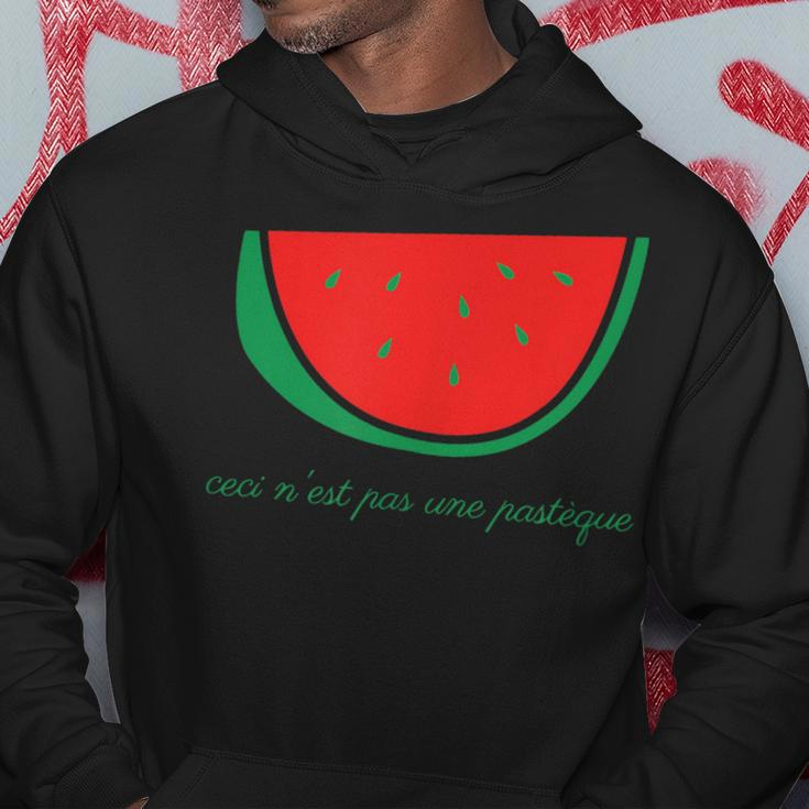 This Is Not A Watermelon Palestinian Territory Flag French Hoodie Unique Gifts