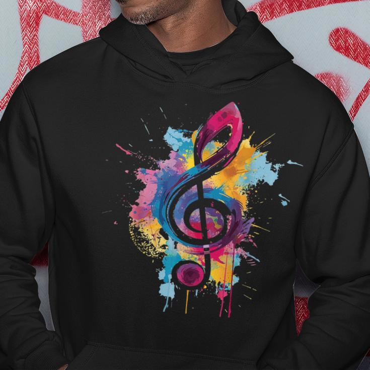 NotenschlüsselMusiker & Musik Geschenkidee Gitarre Kapuzenpullover Lustige Geschenke