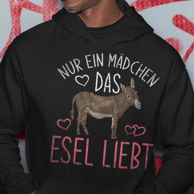 Nur Ein Mädchen Das Donsel Liebt Farm Hoodie Lustige Geschenke