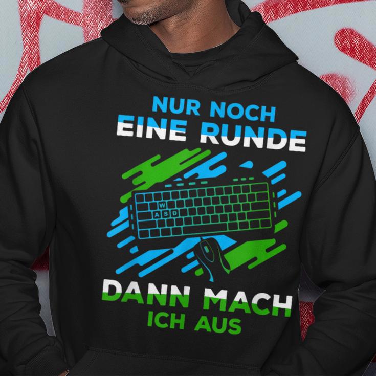 Nur Noch Eine Runde Gaming Gamer S Hoodie Lustige Geschenke