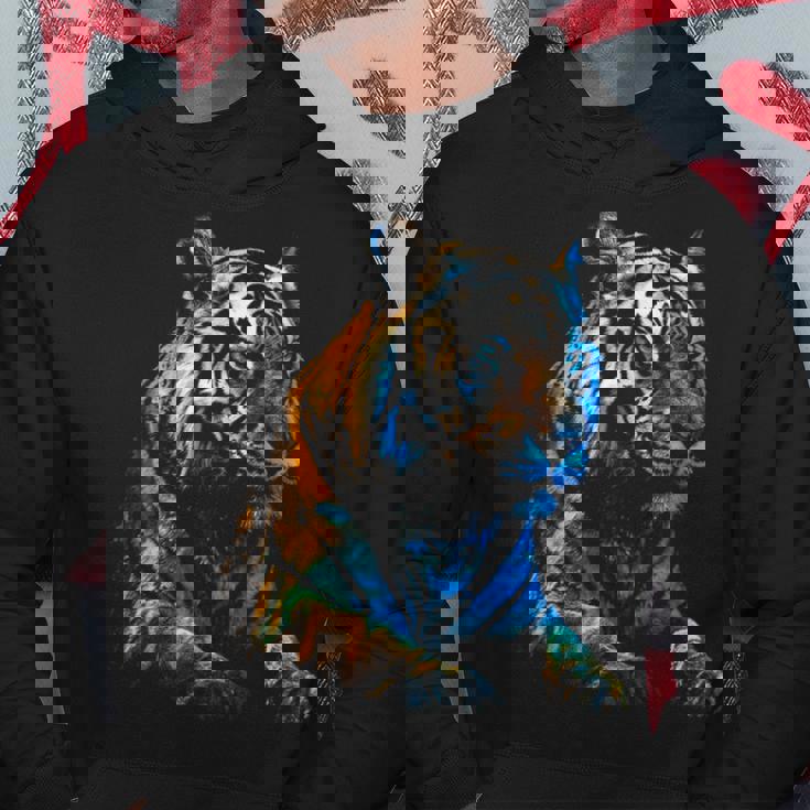Obra De Arte De Tigre Animal Arte Sudadera Regalos divertidos