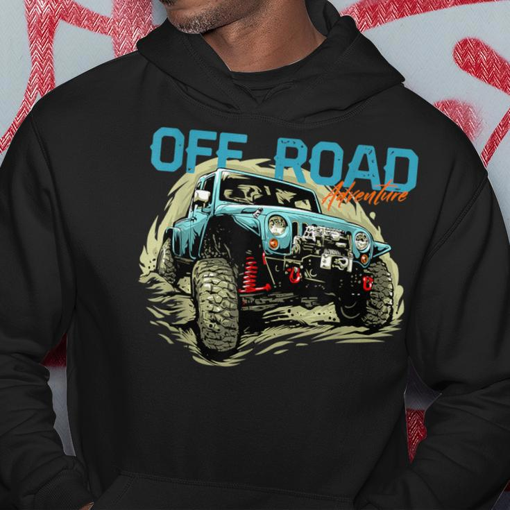 Off Road 4X4 Car Dirt Mud Adventure Nature Outdoors 4-Runner Hoodie Unique Gifts