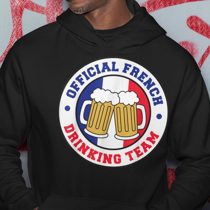 Official French Drinking Team Flag Of France Beer Hoodie Unique Gifts