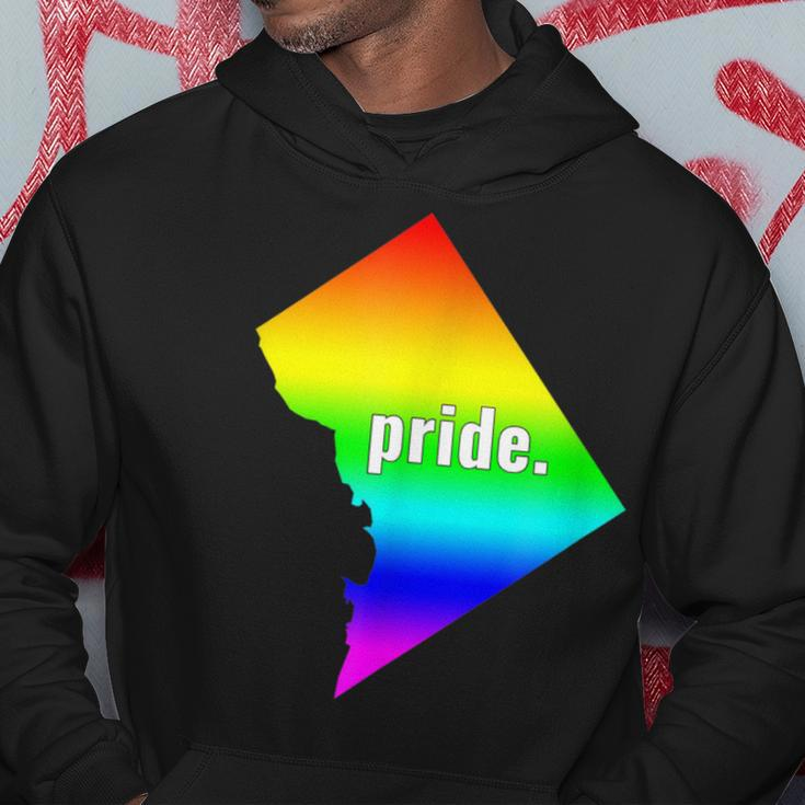 The Official Gay Pride Washington Dc Rainbow Hoodie Unique Gifts