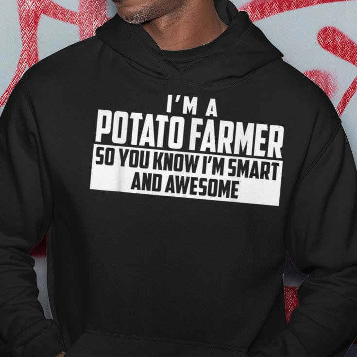 The Official Smart And Awesome Potato Farmer Hoodie Unique Gifts