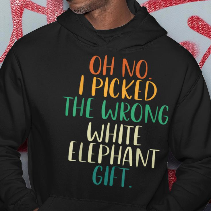 Oh No I Picked The Wrong White Elephant Hoodie Personalized Gifts