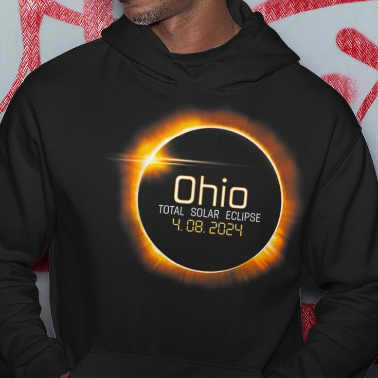 Ohio Solar Eclipse 2024 America Totality Hoodie Unique Gifts