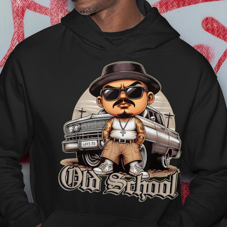 Old School Hip Hop Lowrider Chicano Cholo Low Rider Hoodie Unique Gifts