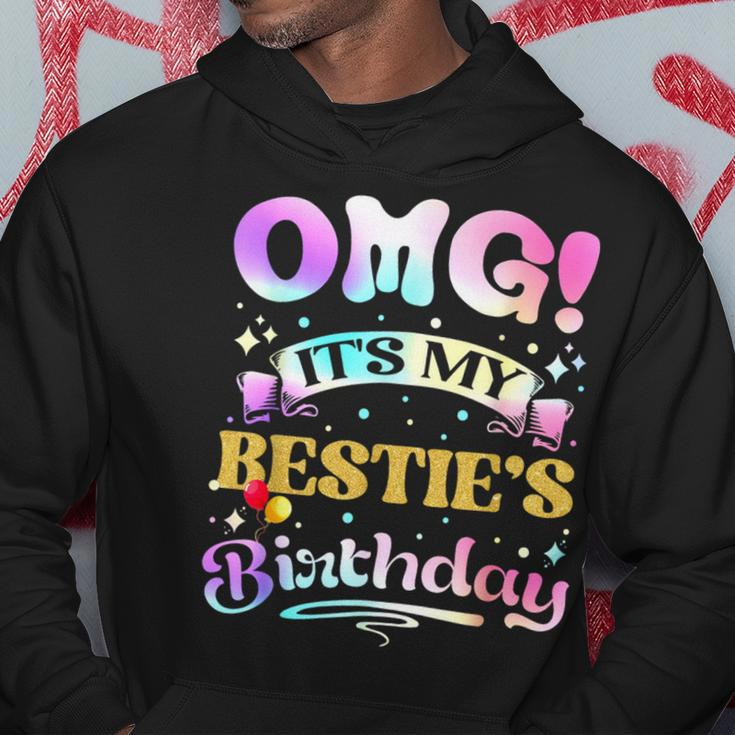Omg It's My Bestie's Birthday Happy To Me You Best Friend Hoodie Personalized Gifts