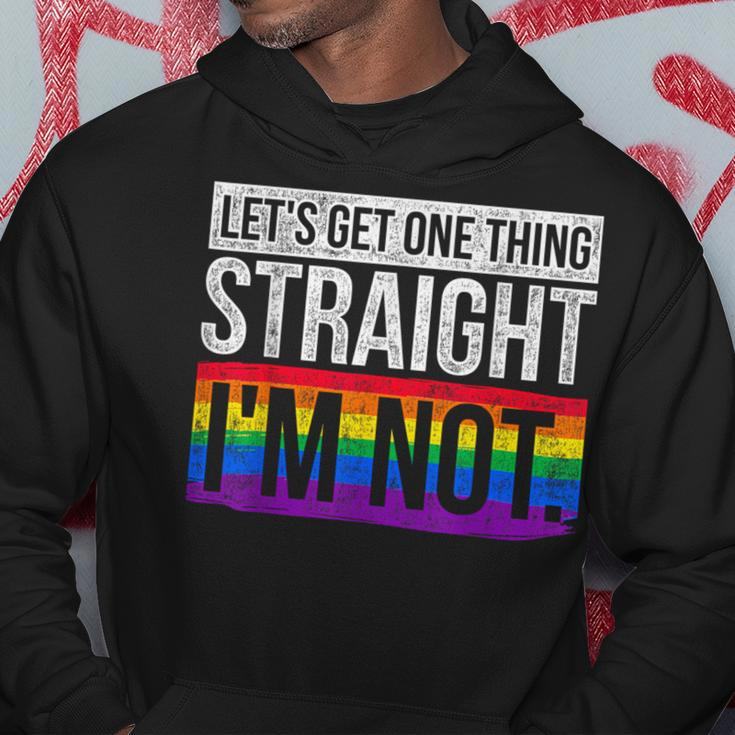 Lets Get One Thing Straight Im Not Lgbt Hoodie Unique Gifts