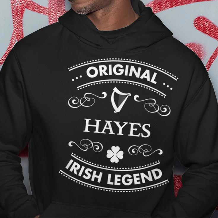 Original Irish Legend Hayes Irish Family Name Hoodie Funny Gifts
