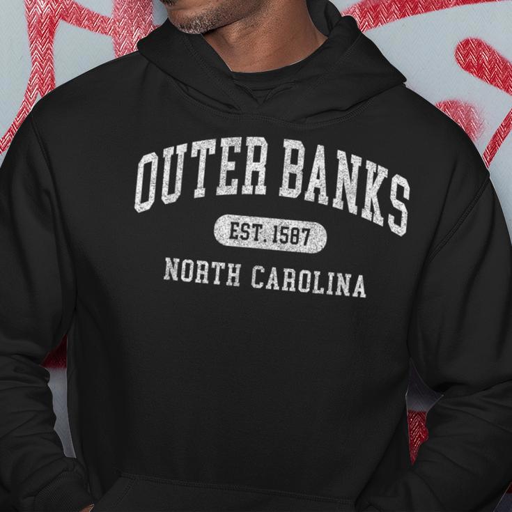 Outer Banks Est 1587 Obx North Carolina Nc Vintage Retro Hoodie Unique Gifts