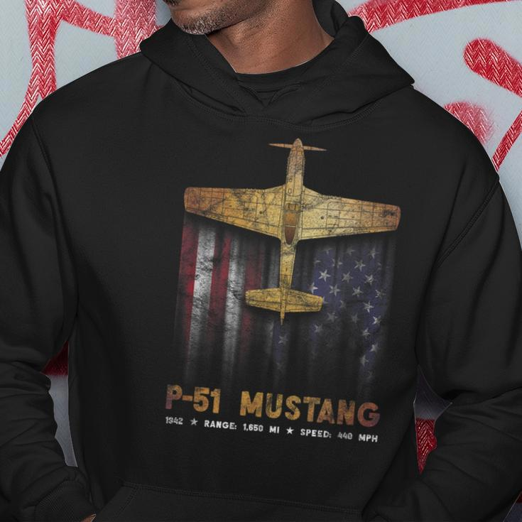P-51 Mustang Wwii Fighter Plane Hoodie Unique Gifts
