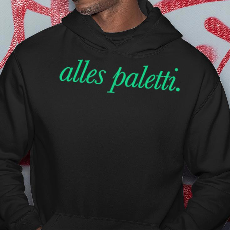 All Paletti – Bauch Voll Spaghetti X Livelife – 2 Sides Hoodie Lustige Geschenke