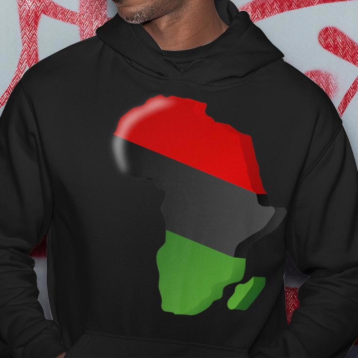 Pan African Unia Flag Map Continent Hoodie Unique Gifts