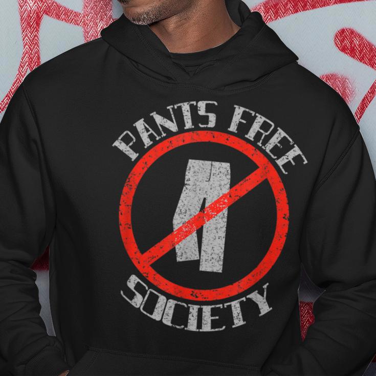 Pants Free Society For Comfort Lovers Hoodie Unique Gifts