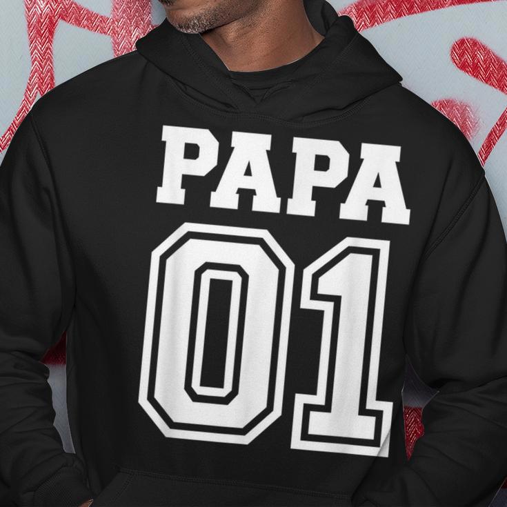 Papa 01 Kapuzenpullover Lustige Geschenke