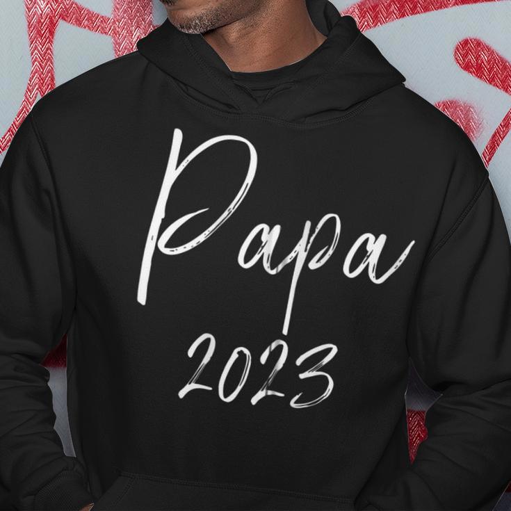 Papa 2023 Werdenderater Kapuzenjacke Kapuzenpullover Lustige Geschenke