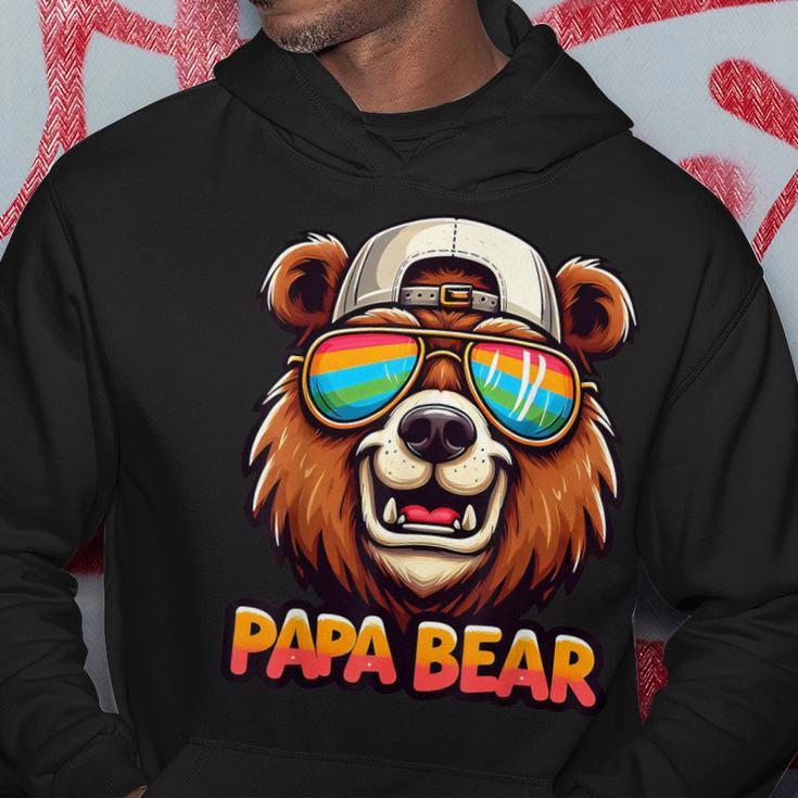 Papa Bär Papa Bearatertagsgeschenk Für Papa Spruch Lustig Hoodie Lustige Geschenke