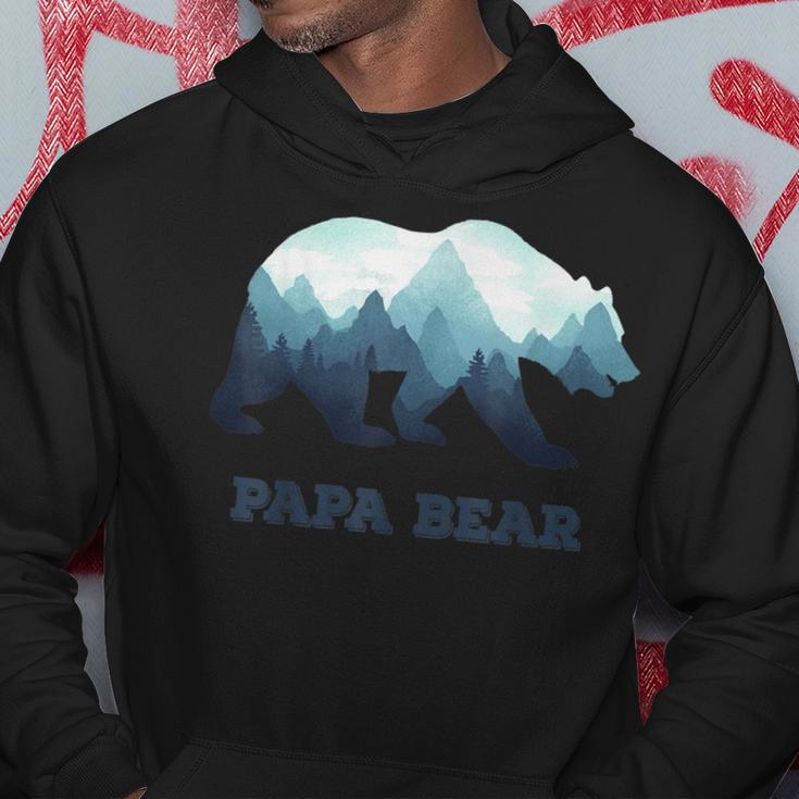 Papa Bear Wildlifeatertagsgeschenk Für Papa Papa Oder Dada Kapuzenpullover Lustige Geschenke