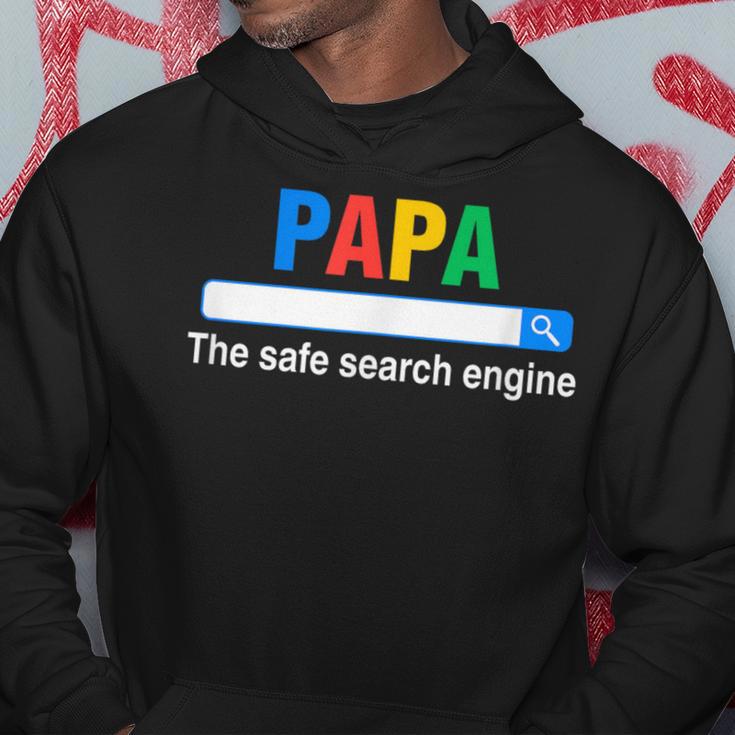 Papa Die Sichere Suchmaschine Lustigeratertag Kapuzenpullover Lustige Geschenke