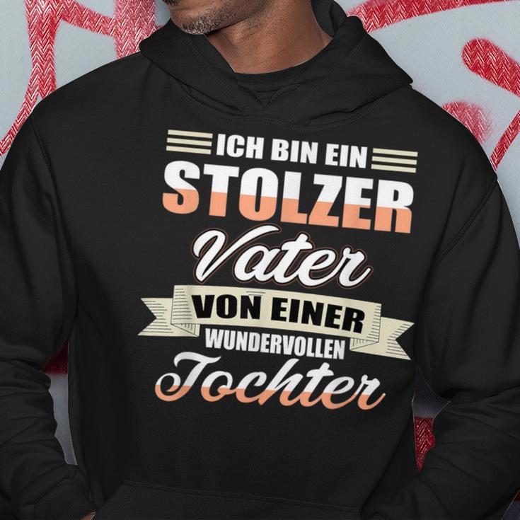 Papa Einer Wundervollen Tochter Papa Einer Wundervollliche Tochter Kapuzenpullover Lustige Geschenke