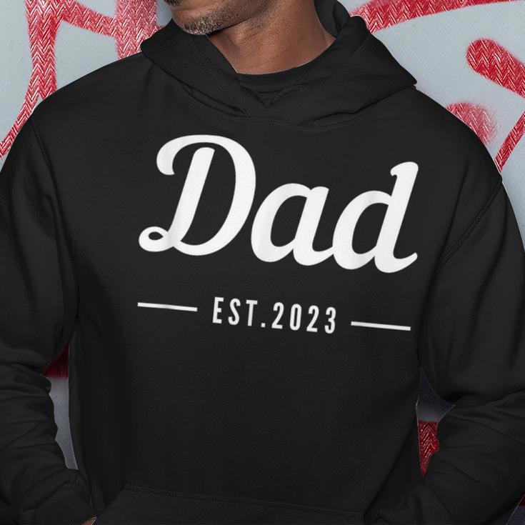 Papa Est 2023 Neues Papa Erstes Malatertag Lustiges Papa Kapuzenpullover Lustige Geschenke