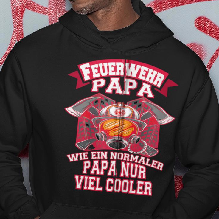 Papa Feuerwehrmanniel Cooler Sohn Tochterater Kapuzenjacke Kapuzenpullover Lustige Geschenke