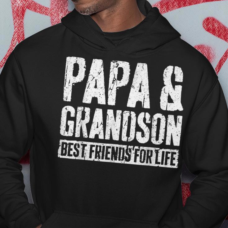 Papa And Grandson Best Friends For Life Hoodie Unique Gifts