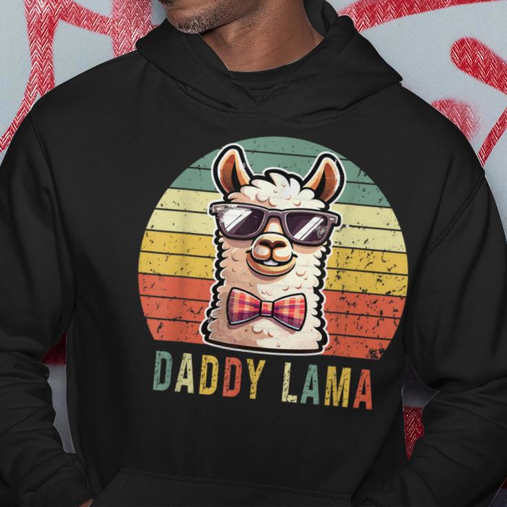 Papa Lama Lustiges Lama Alpaka Kapuzenpullover Lustige Geschenke