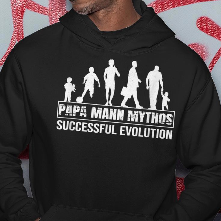 Papa Mann Held Und Legende Erfolgreiche Entwicklung Hoodie Lustige Geschenke