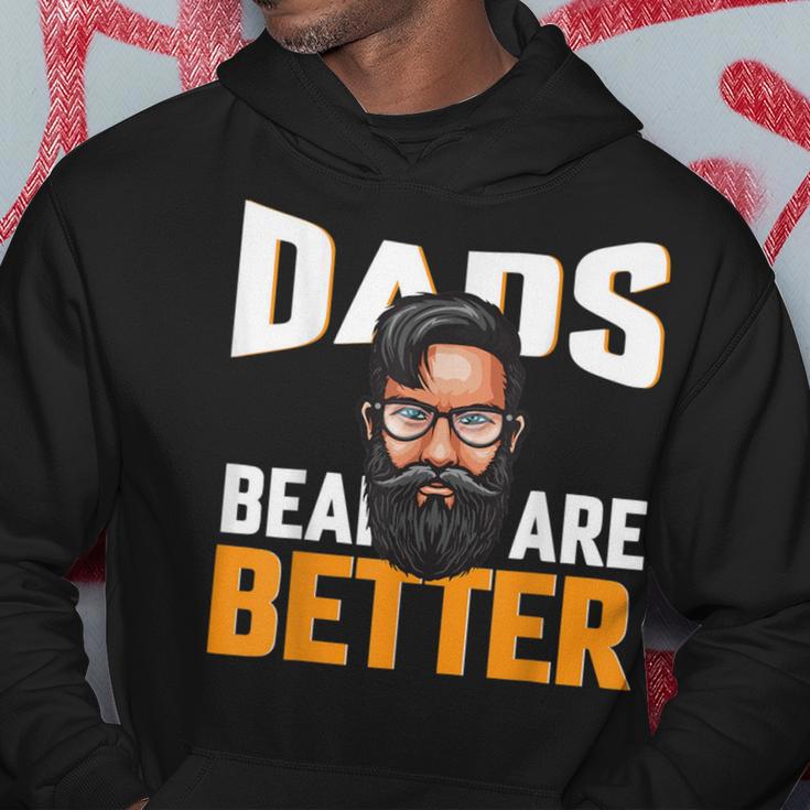 Papa Mann Mit Bart Zukünftiger Papa 2023 Bester Papa Kapuzenpullover Lustige Geschenke