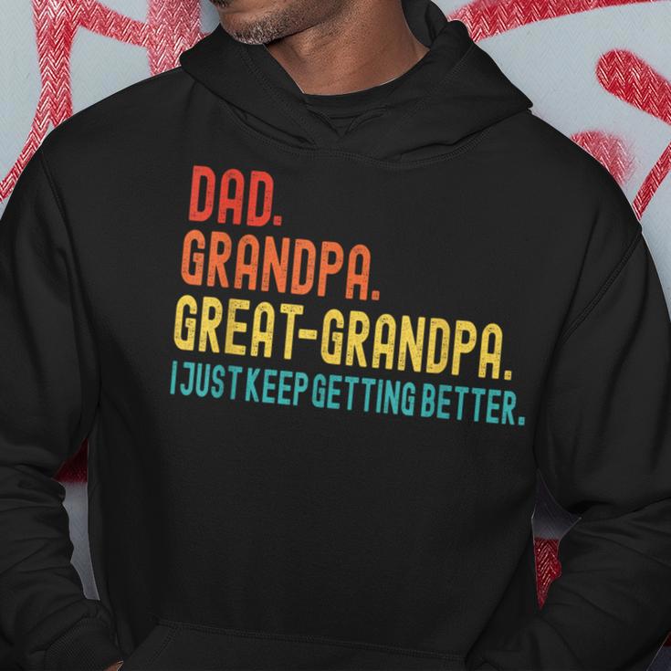 Papa Opa Uropa Lustiger Großvater Zumatertag Kapuzenpullover Lustige Geschenke