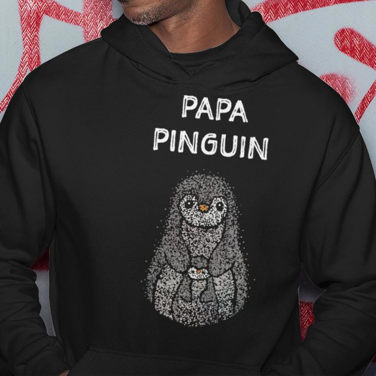 Papa Pinguin Pinguine Liebhaberatertagater Geschenk Kapuzenpullover Lustige Geschenke