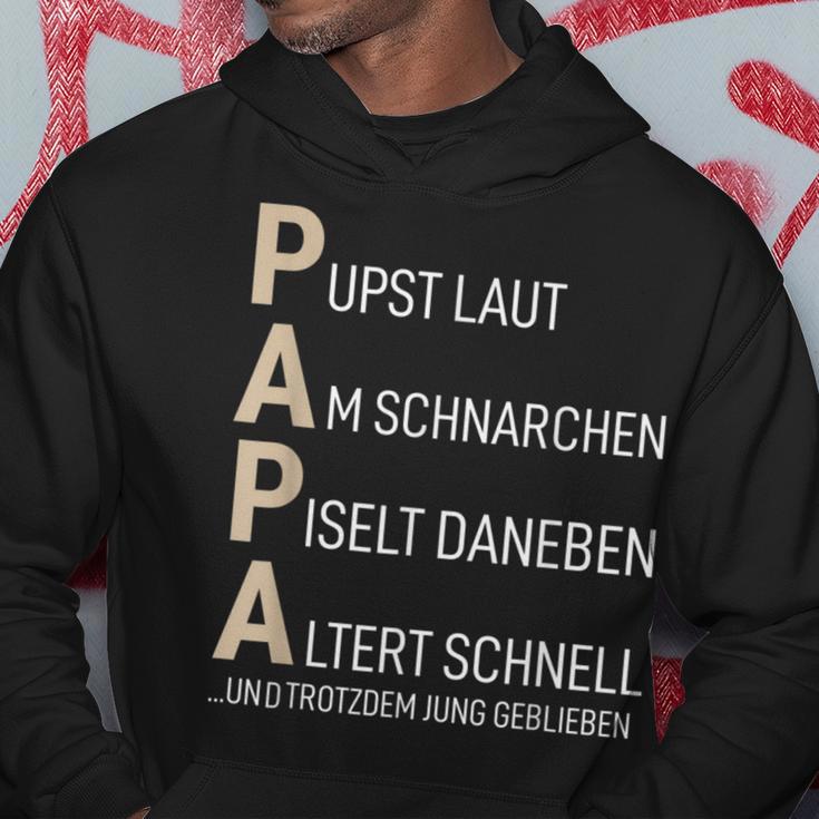 Papa Pupst Laut Am Snarchen Bester Dad Der Welt Kapuzenpullover Lustige Geschenke