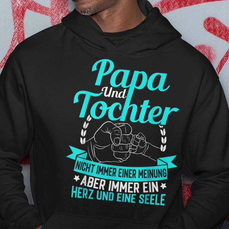 Papa Und Tochter Ein Herz Und Eine Seeleatertag Geschenk Kapuzenpullover Lustige Geschenke