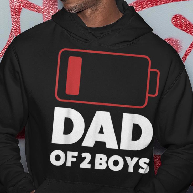 Papaon 2 Boys Papa Des Son Kapuzenpullover Lustige Geschenke