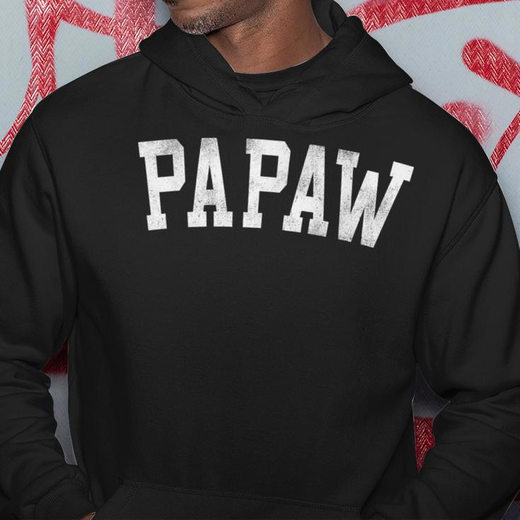 Papaw Classic Bold Font Father's Day Papaw Hoodie Unique Gifts