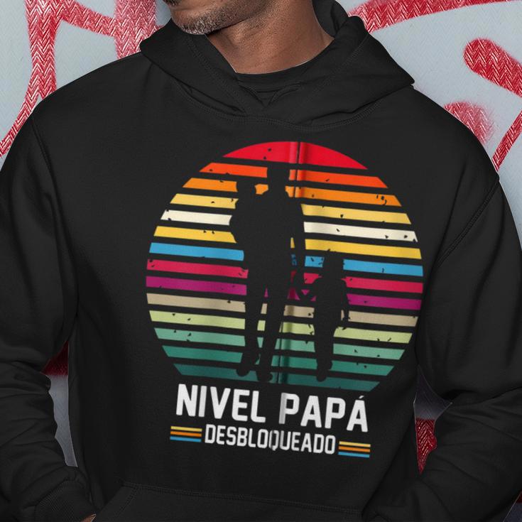 Para Papa Nivel Papá Desbloqueado Regalos Dia Del Padre Kapuzenjacke Kapuzenpullover Lustige Geschenke