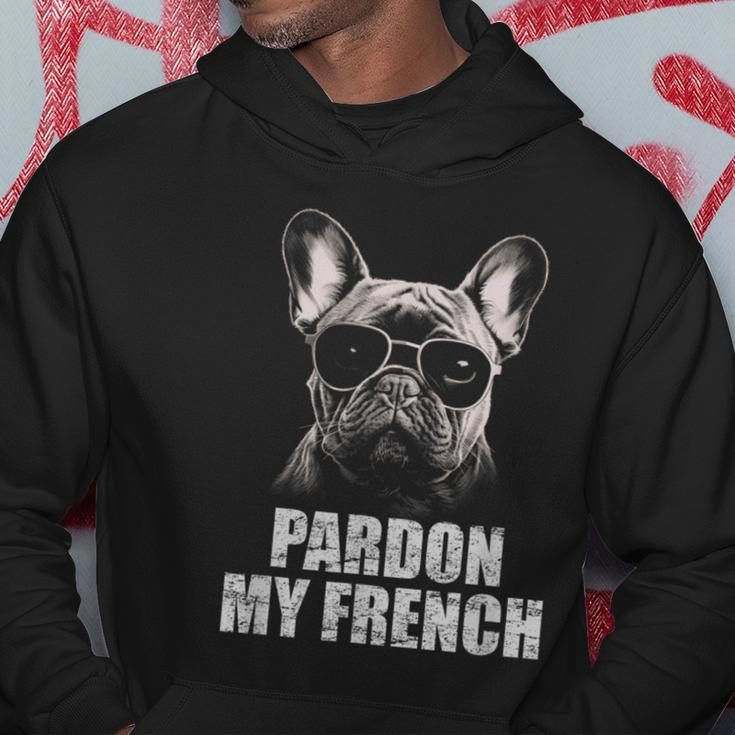 Pardon My French Bulldog Frenchie Lover Hoodie Funny Gifts