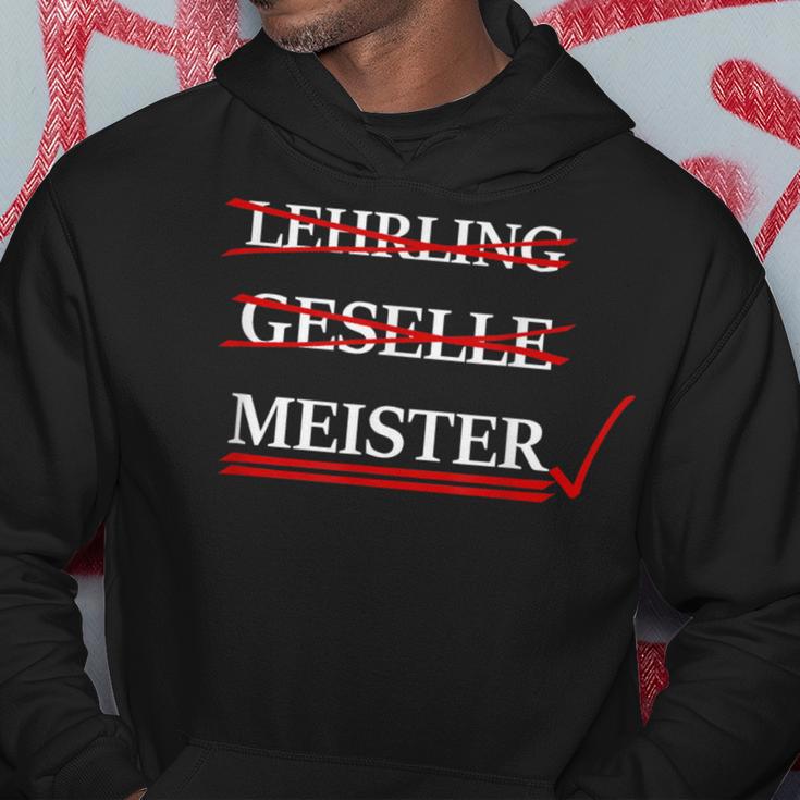 Passed Meistertestung Passed Exam Meister Kapuzenpullover Lustige Geschenke