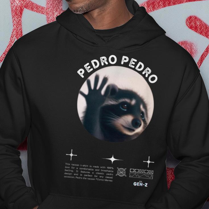 Pedro Pedro Pedro Dancing Racoon Meme Hoodie Lustige Geschenke