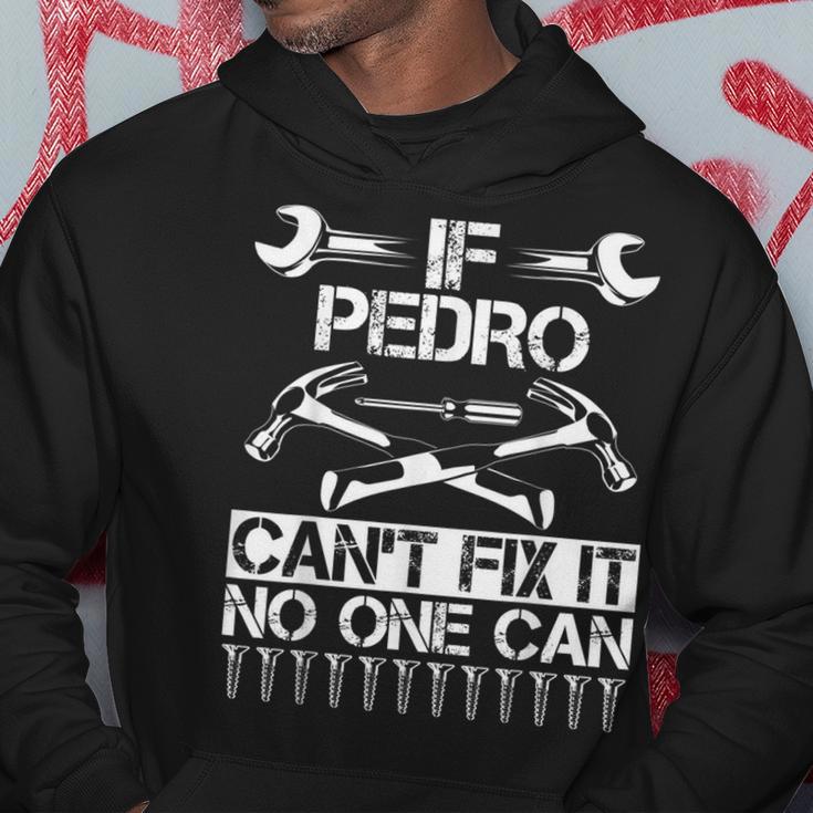 Pedro Fix It Lustiger Geburtstag Personalisierter Name Papa Geschenkidee Kapuzenpullover Lustige Geschenke