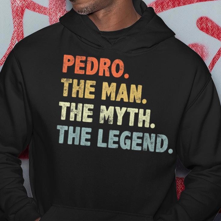 Pedro The Man Myth Legend Father’S Day For Papa Grandpa Hoodie Unique Gifts