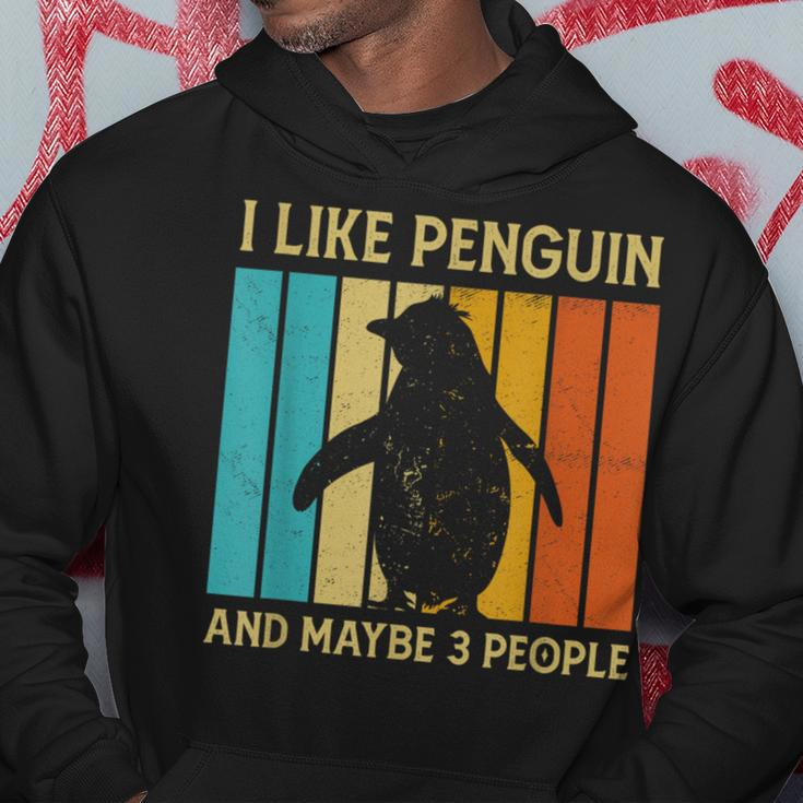 I Like Penguins And Maybe 3 People Penguin Lovers Hoodie Unique Gifts