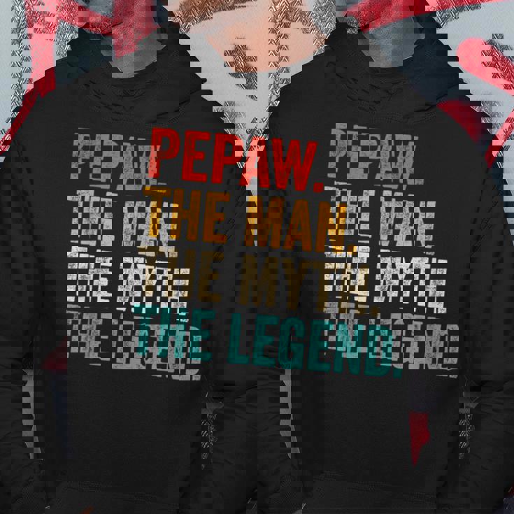 Pepaw Der Mann Der Mythos Die Legende Grandpaintage Hoodie Lustige Geschenke