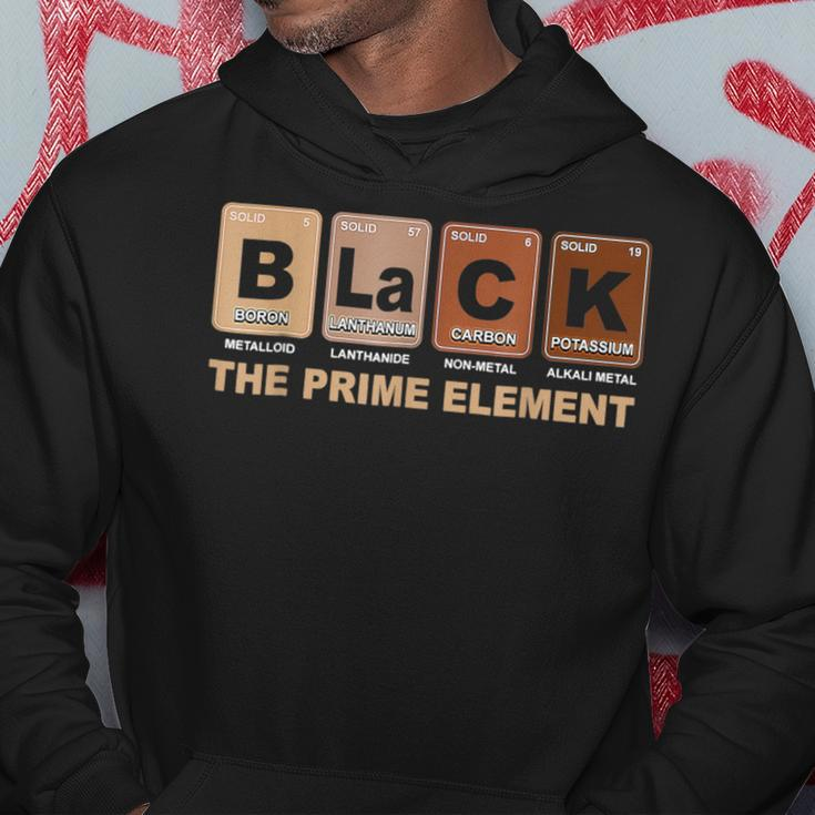 Periodic Table Black The Prime Element Black History Month Hoodie Unique Gifts